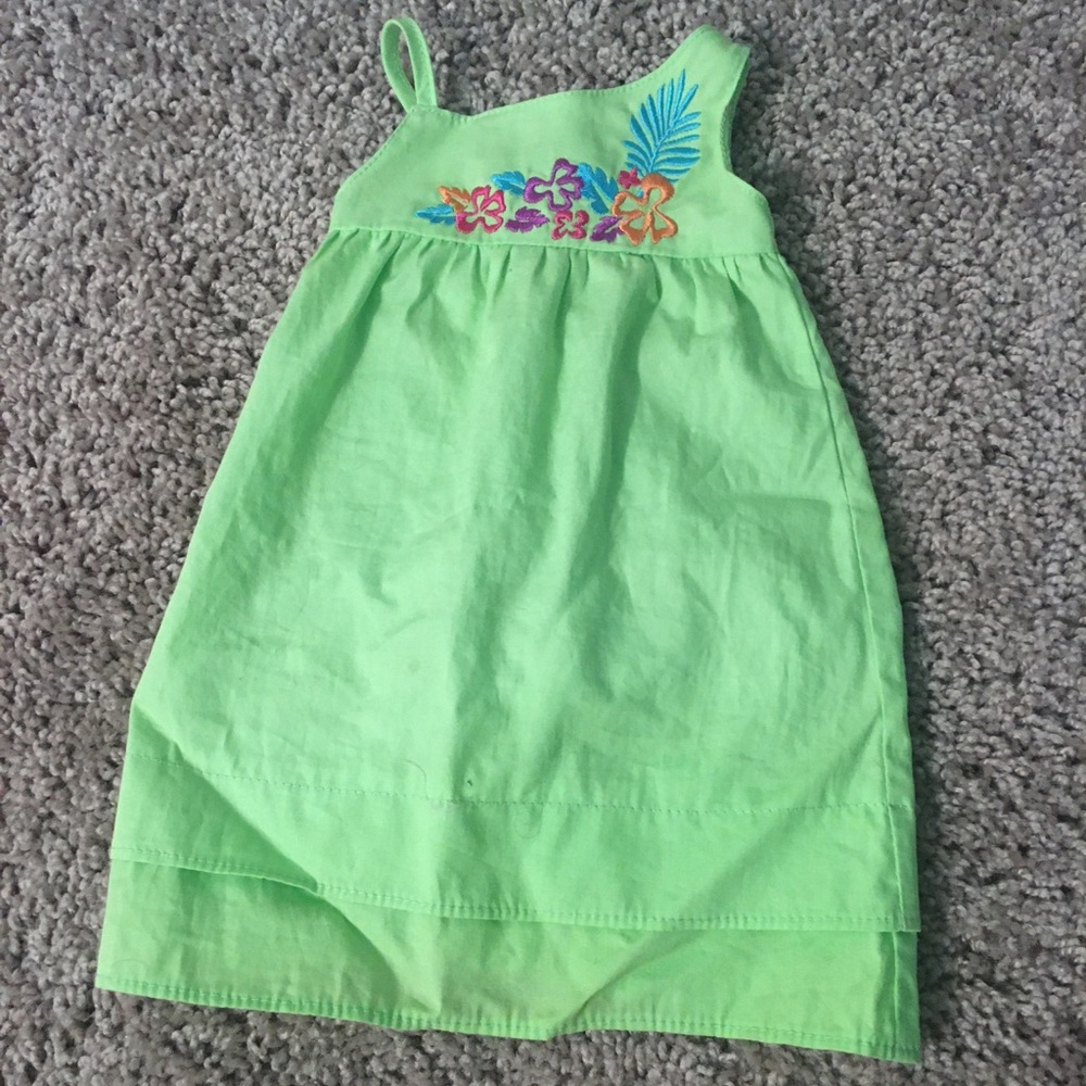Green American Girl Sun Dress